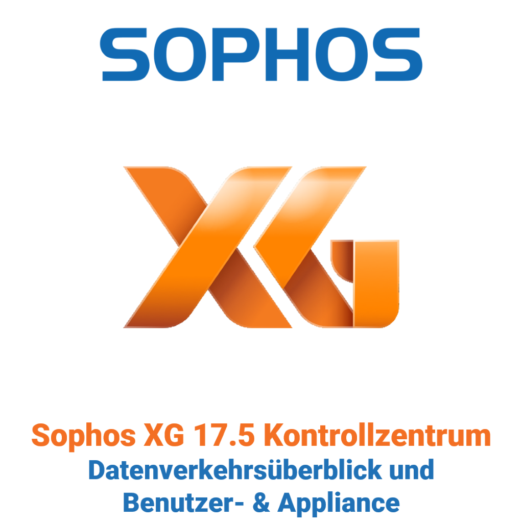 Sophos XG 17.5 Control Center - Descripción general del tráfico y usuarios y dispositivos