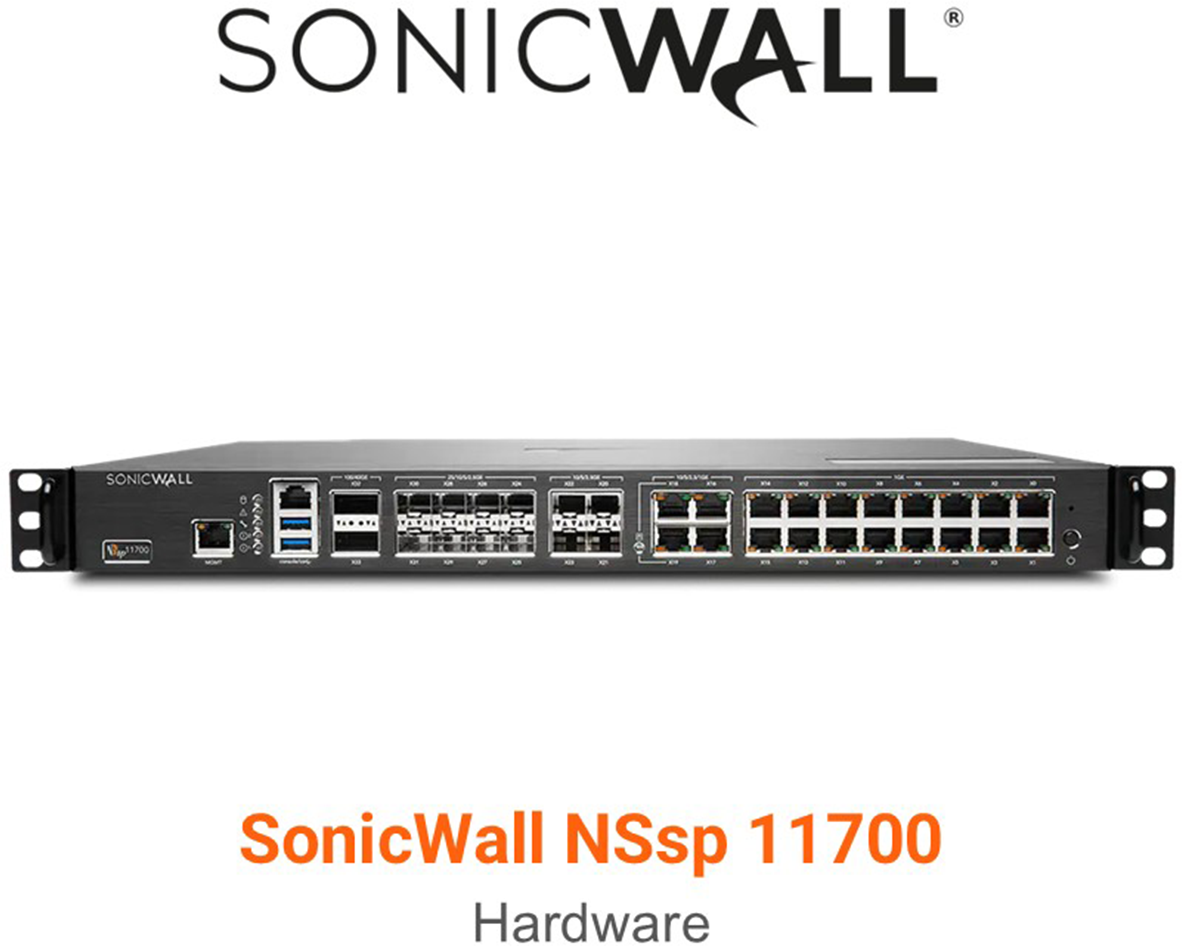 SonicWall NSSP 11700 HA High Availability Appliance