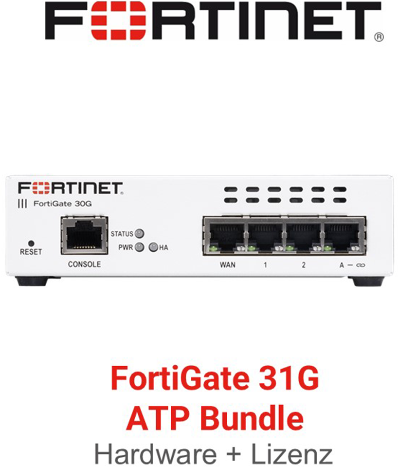 Fortinet FortiGate-31G  - ATP Bundle (Hardware + Lizenz)