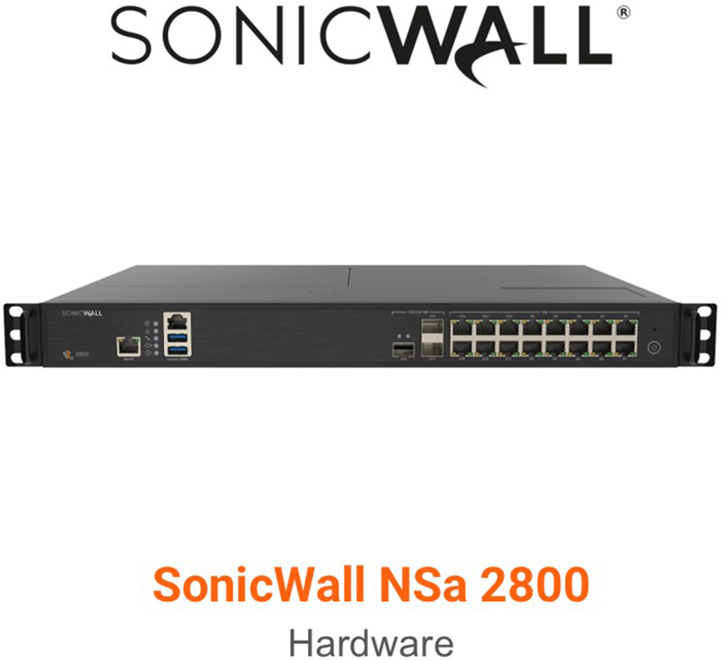 SonicWall NSA 2800 High Availability High